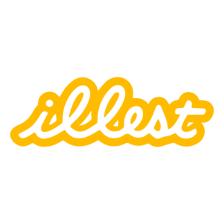 Illest Decal (Yellow)